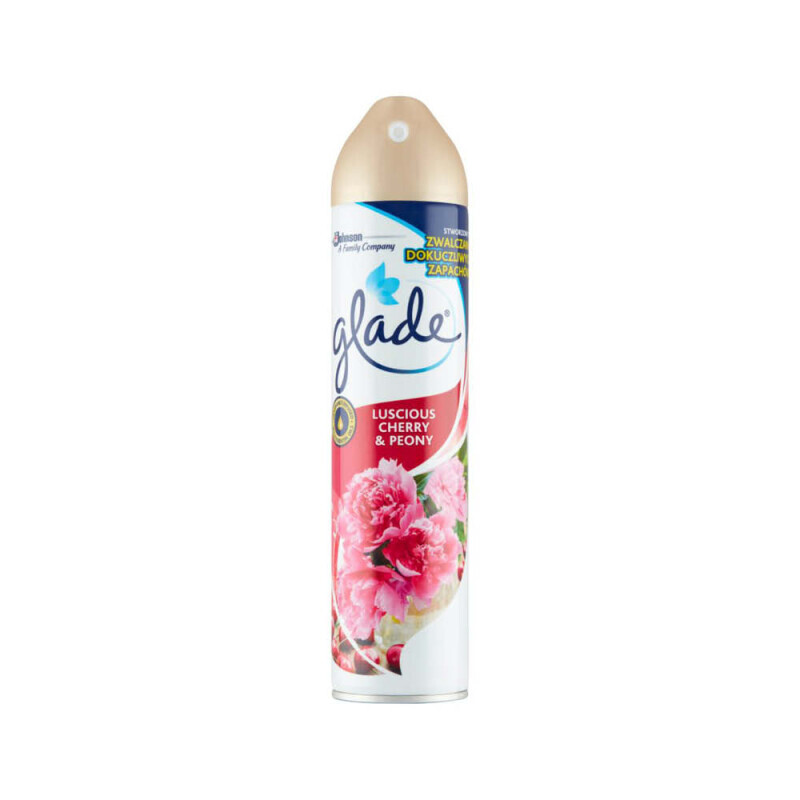 Glade by Brise 300ml Aerosol CZ Luscious Cherry&Peony (12/bal)