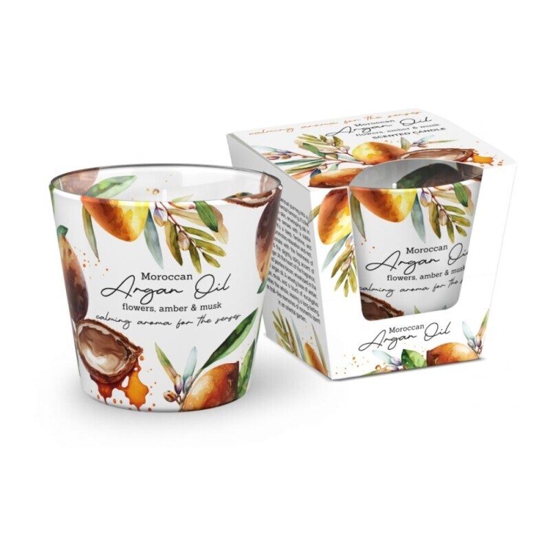 Bartek 115g Svíčka ve skle Arrgan Oil Moroccan (12/krt)