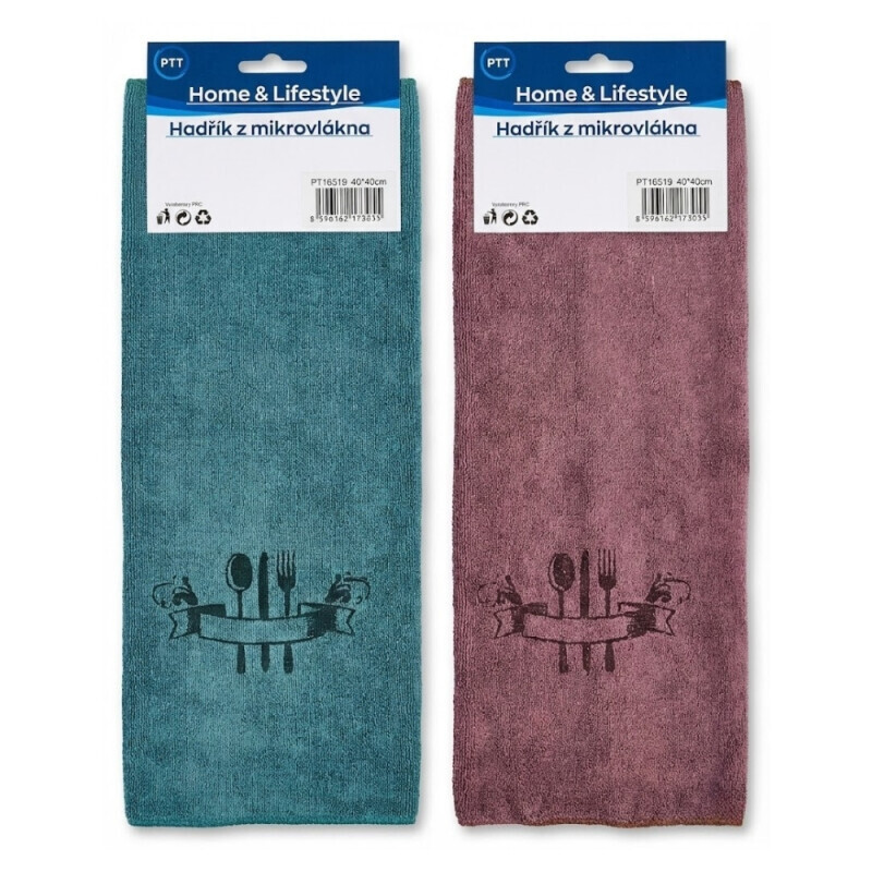 Utěrka 40*40cm (12/bal 600/krt)