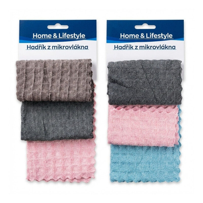 Utěrka 25*25cm/3ks (12/bal 1200/krt)