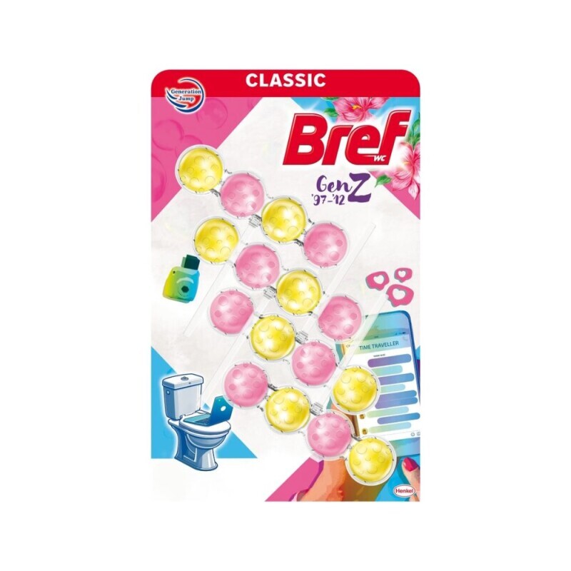 Bref 3*50g WC závěs Power A. Splash Jack (9/krt)