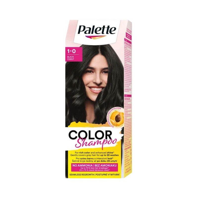 Palette Barva na vlasy Color Shampoo 1-0 (10/krt)