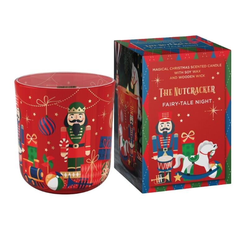 Bartek 150g Svíčka ve skle dřev.knot The Nutcracker (12/krt)