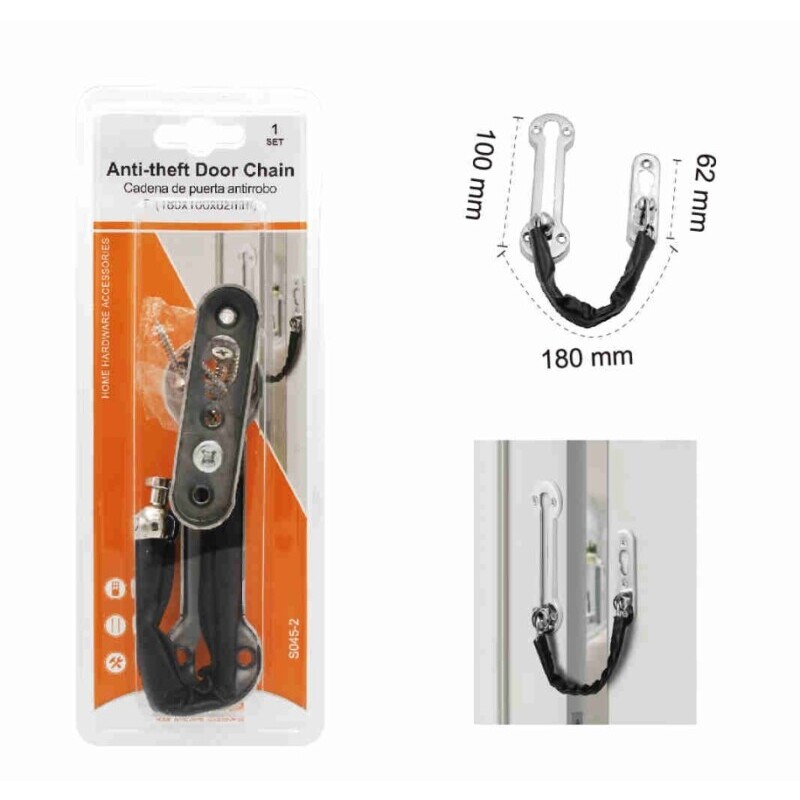 Řetěz na dveře 180*100*62mm(12/bal 144/krt)
