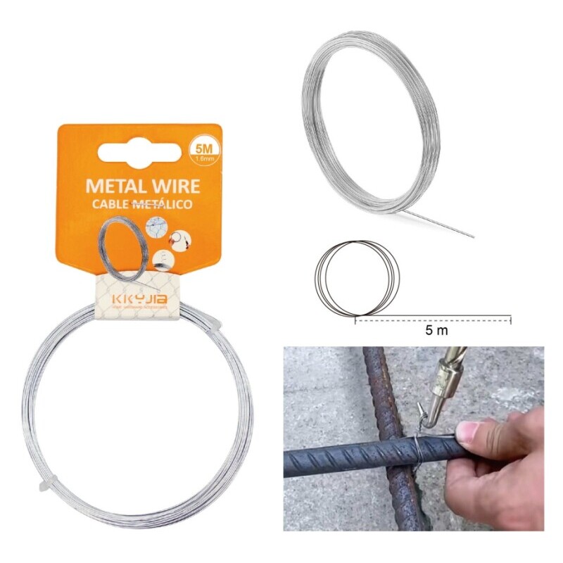 Vázací drátek 1,6mm*5m (24/bal 288/krt)  