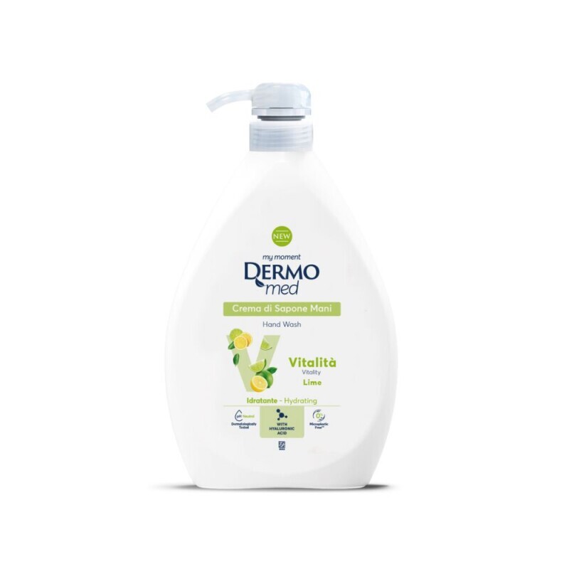 Dermomed 600ml Mýdlo tekuté Lime CZ (6/krt)
