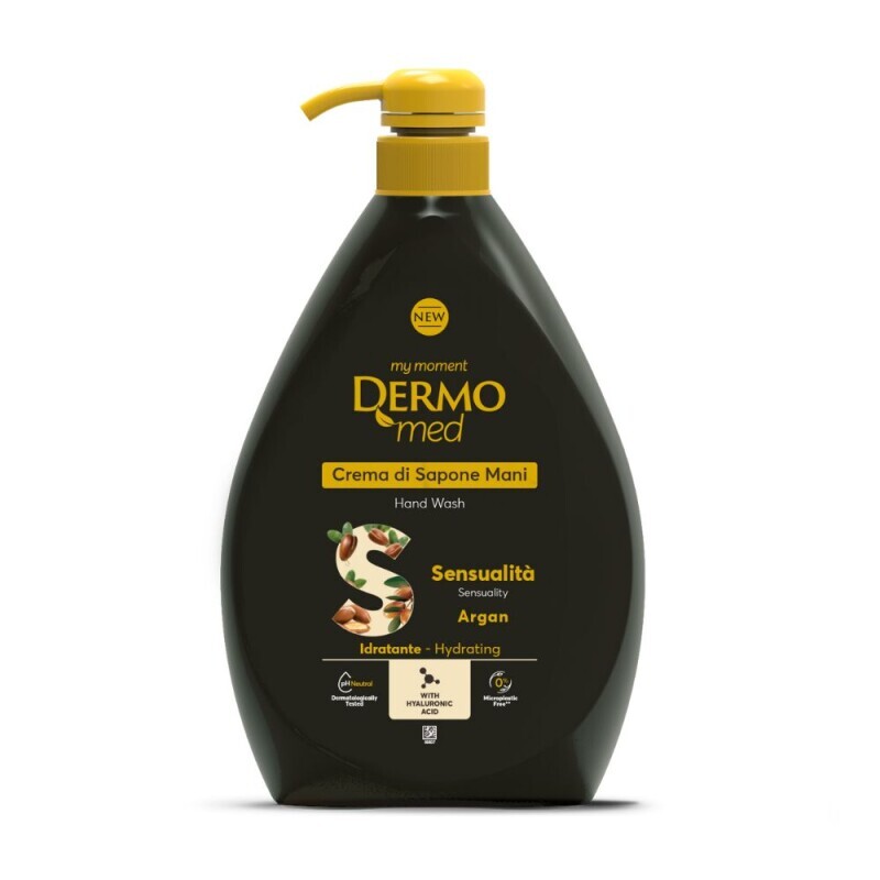 Dermomed 600ml Mýdlo tekuté Argan Oil CZ (6/krt)