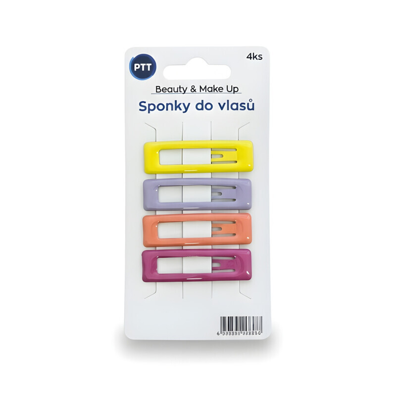 Sponky do vlasů pukačka 5cm/4ks (12/bal 720/krt)