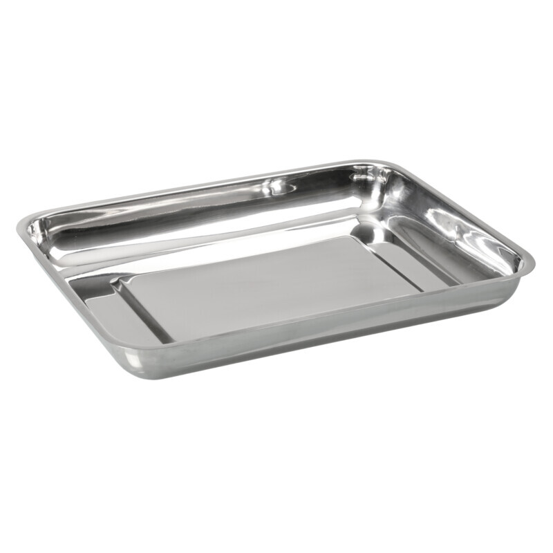 Podnos nerez27*20*4.8CM (120/krt)