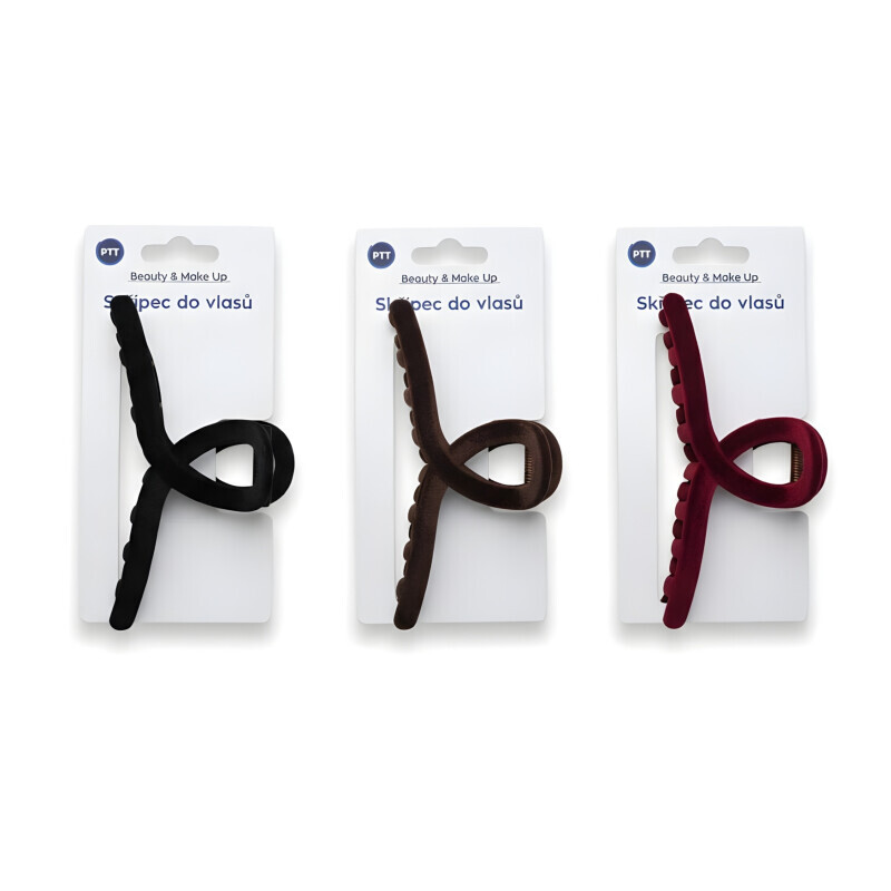 Skřipec do vlasů 12,5cm (12/bal 240/krt)