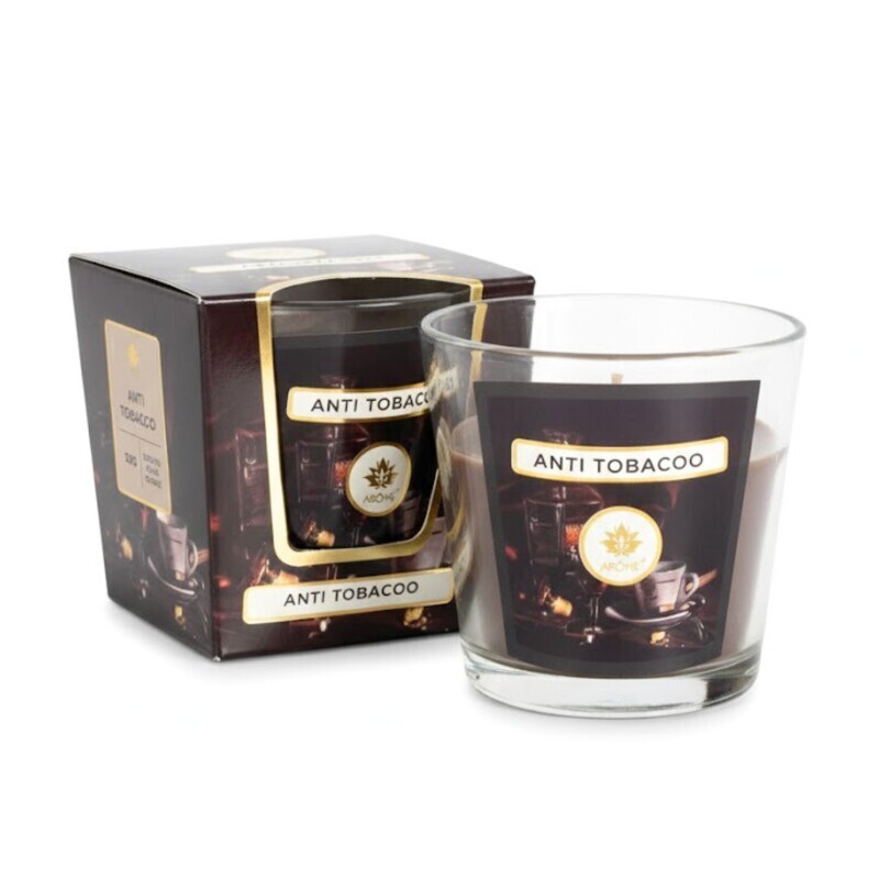 Arome Svíčka ve skle 120g Anti Tobacco (12/bal 48/krt)