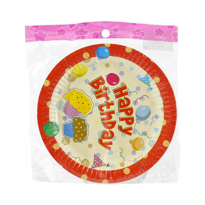 Talíř papírový 7''/10ks (12/bal 396/krt)