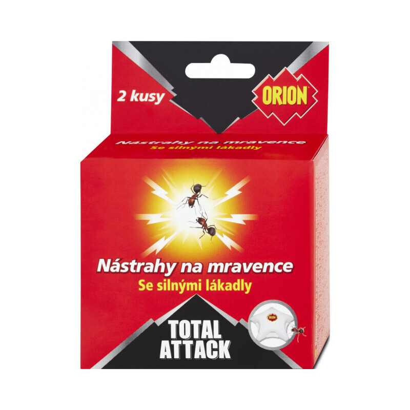 Orion total attack nástrahy 2ks na mravence (12/krt)