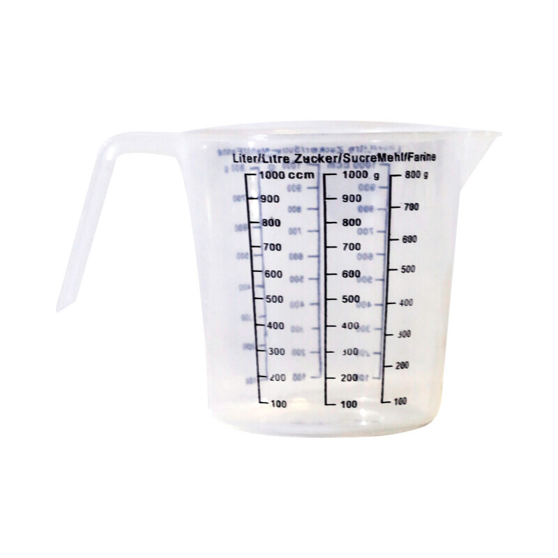 Odměrka plast 1l (25/bal 200/krt)