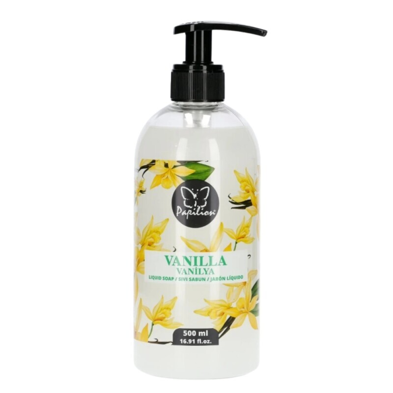 Papilion 500ml Mýdlo tekuté Almond milk&Vanilla (12/krt)