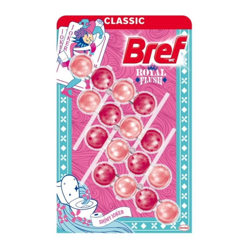 Bref 4*50g WC závěs PA LE Shiny Joker (9/krt)