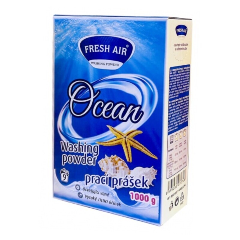 Fresh Air 1kg Prací prášek universal oceán (8/krt)