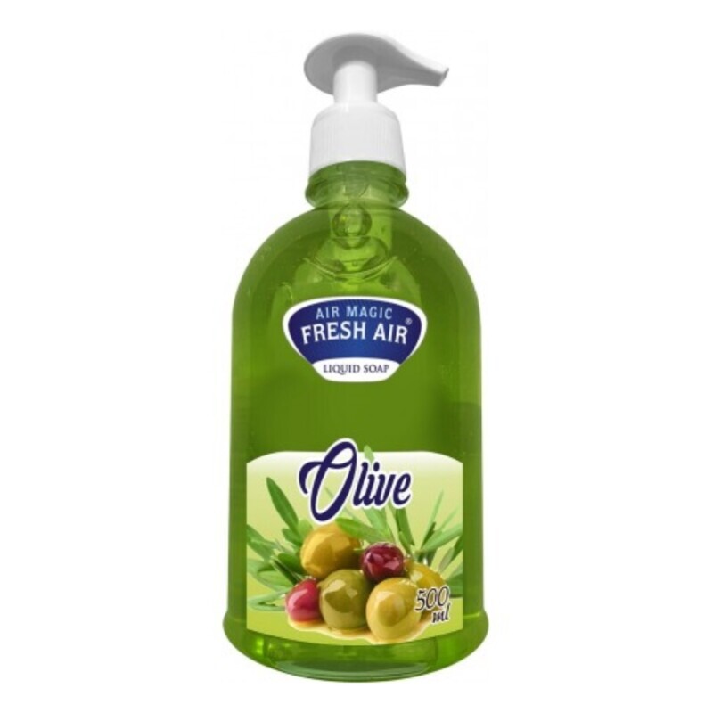 Fresh Air 500ml tekuté mýdlo s pumpičkou Olive Zakladni