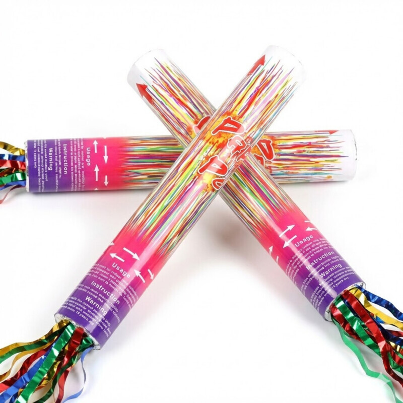 Konfety vystřelovací (100/krt)