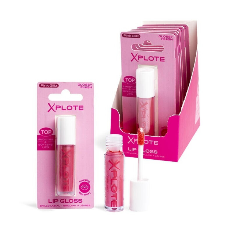 Xplote Lesk na rty Pink Glitz (6/krt)