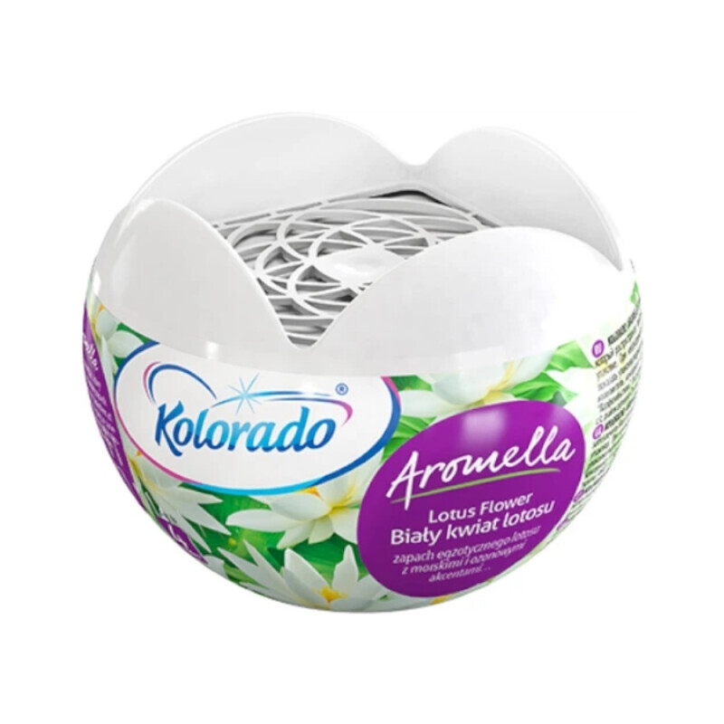 Kolorado 150g Gel.osvěžovač vzduchu  Aromella Lotus Flower (18/krt)