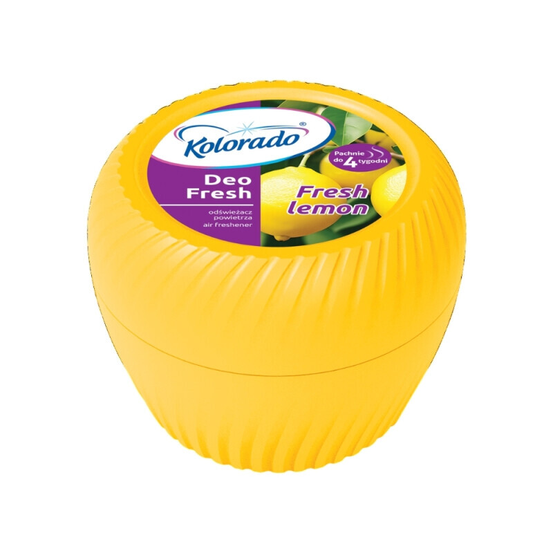 Kolorado 150g Gel.osvěžovač vzduchu Deo Fresh Lemon (18/krt)