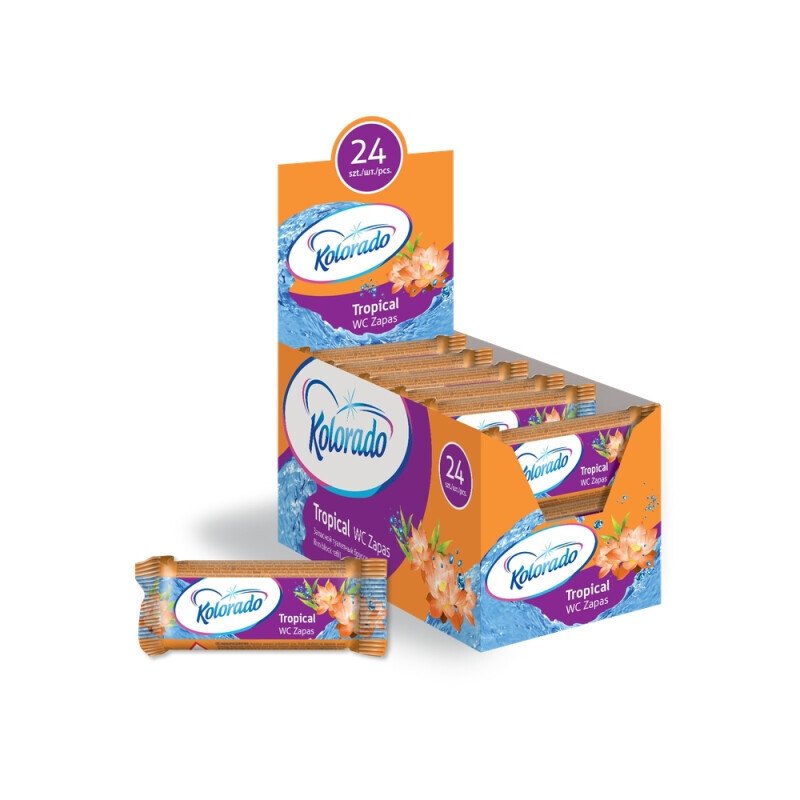 Kolorado 40g WC závěs náplň Tropical (24/krt)