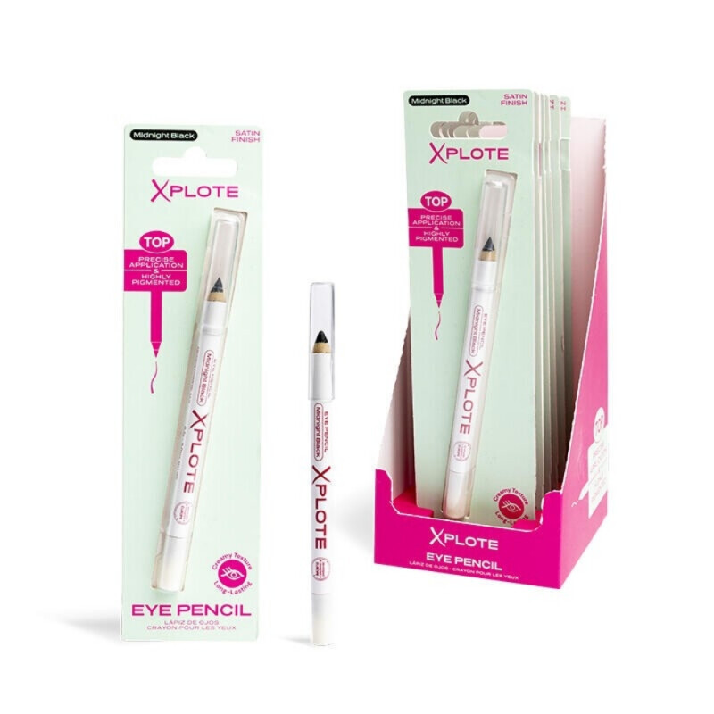 Xplote Tužka na oči Midnight Black (6/krt)
