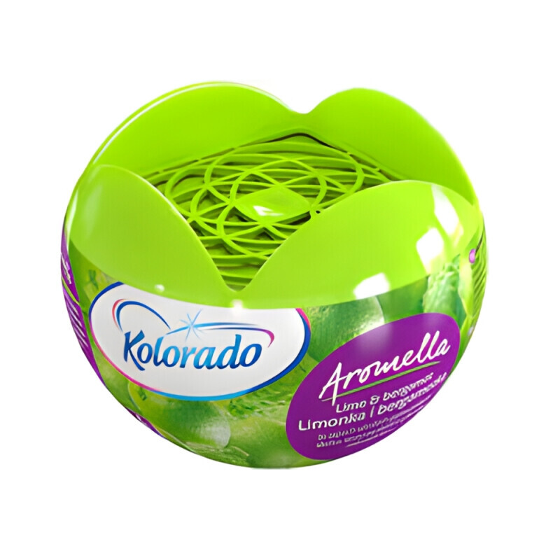 Kolorado 150g Gel.osvěžovač vzduchu  Aromella Lime&Bergamot (18/krt)