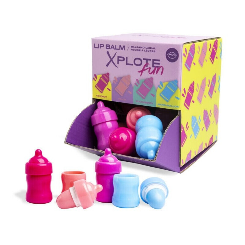 Xplote Fun Balzám na rty 5g Baby Bottle Shaped (24/krt)