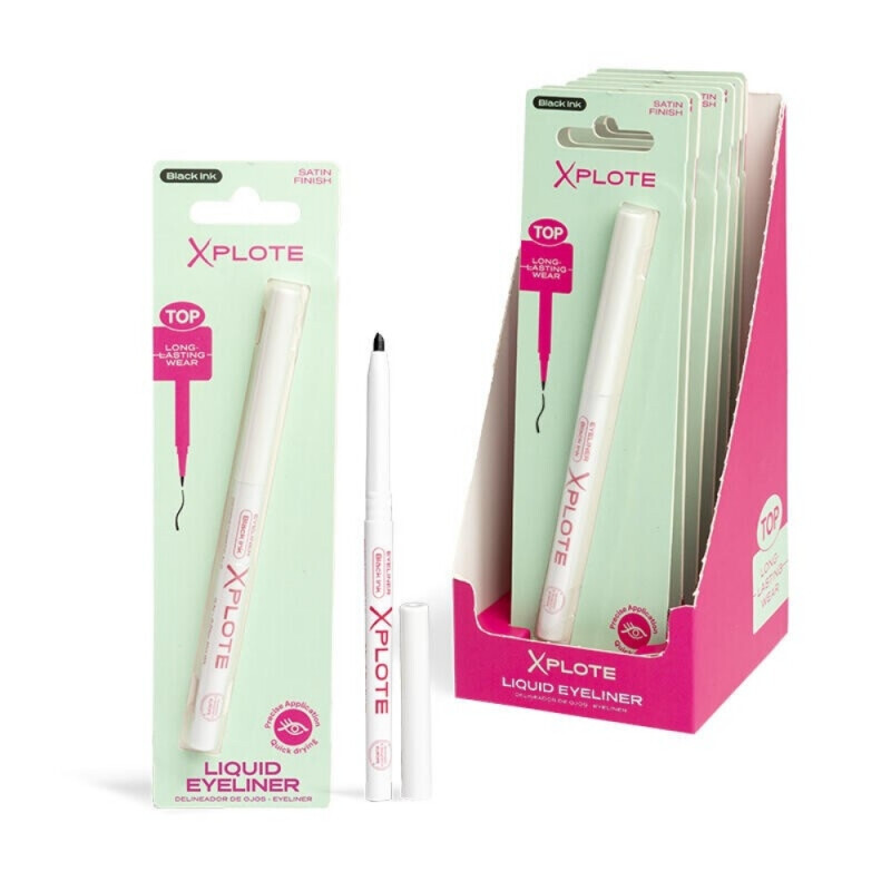 Xplote Tužka na oční linky Black (6/krt)