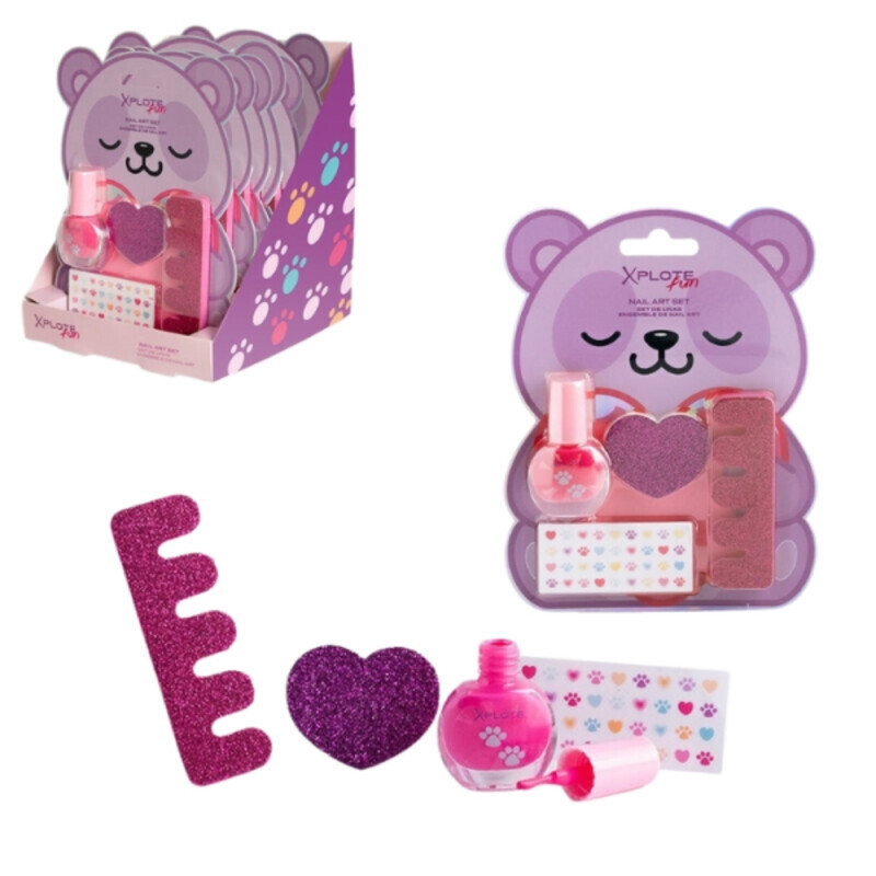 Xplote Fun Sada na nehty 4ks (6/krt)