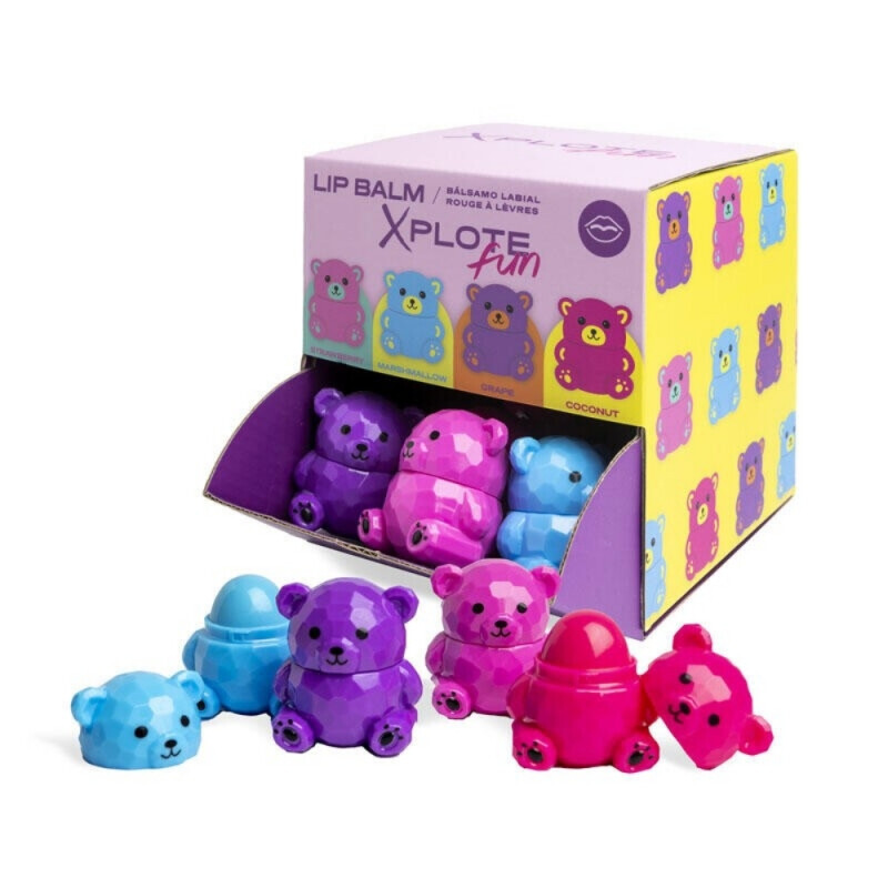 Xplote Fun Balzám na rty 8g Teddy Bear (24/krt)