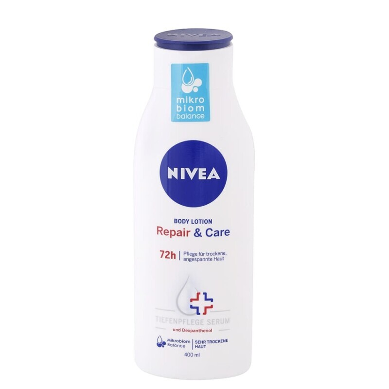 Nivea 400ml Těl.mléko N Repair&Care (12/krt)