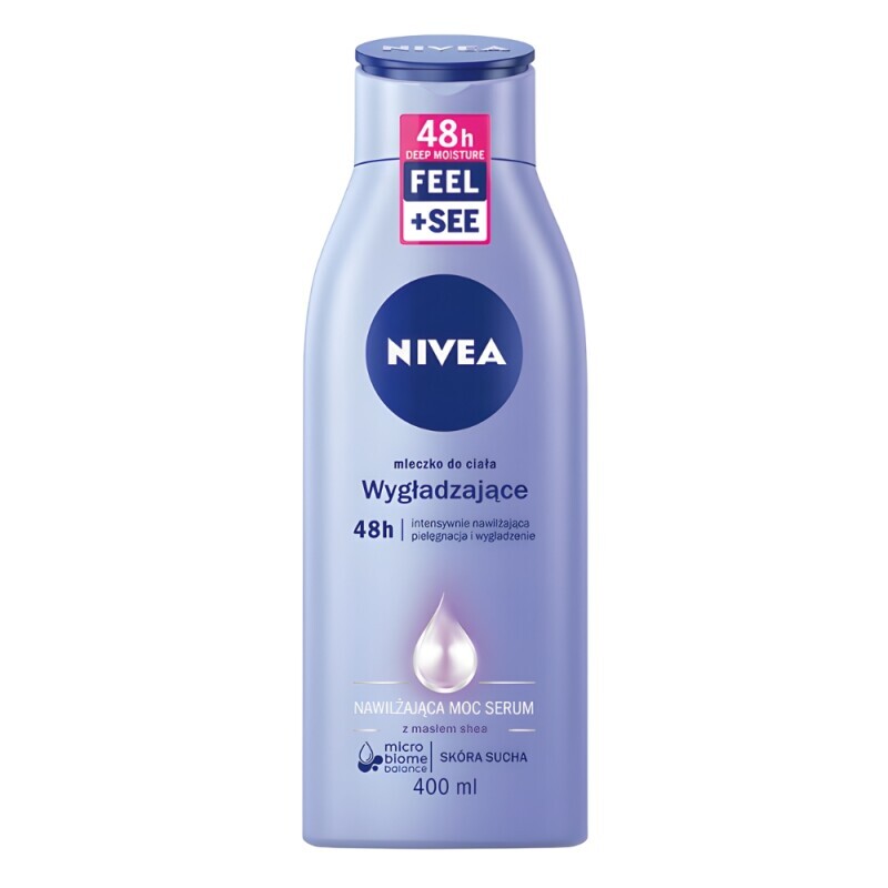 Nivea 400ml Těl.mléko N Smoothing (12/krt)