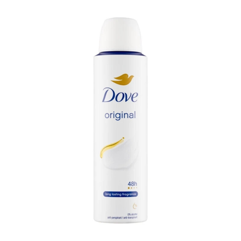 Dove 150ml Spray CZ Deo F 0% Original Fresh (6/krt)