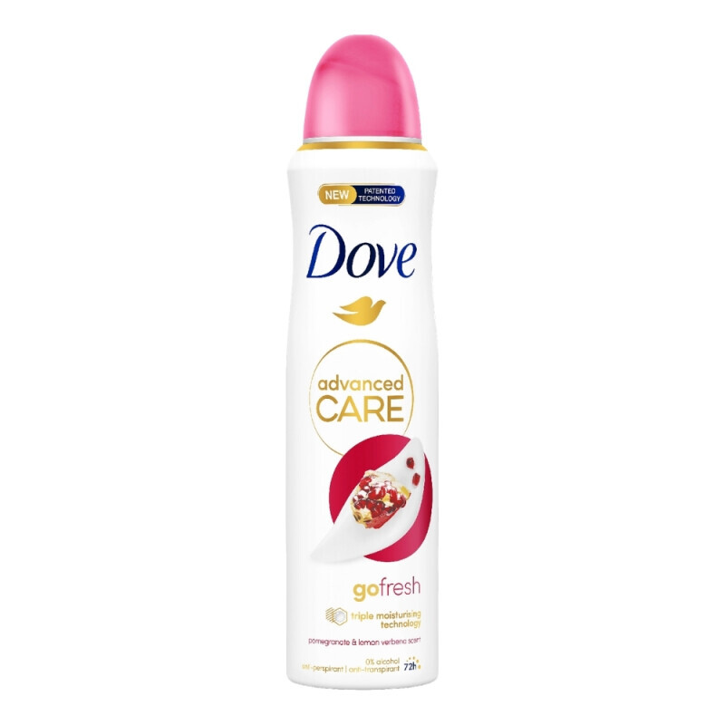 Dove 150ml Spray CZ AP F Advanced Care Pomegranate (6/krt)