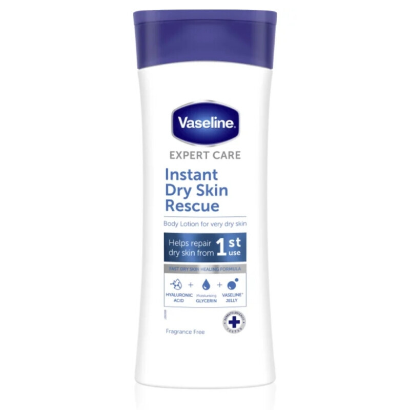 Vaseline 400ml Tělové mléko Dry Rescue (6/krt)
