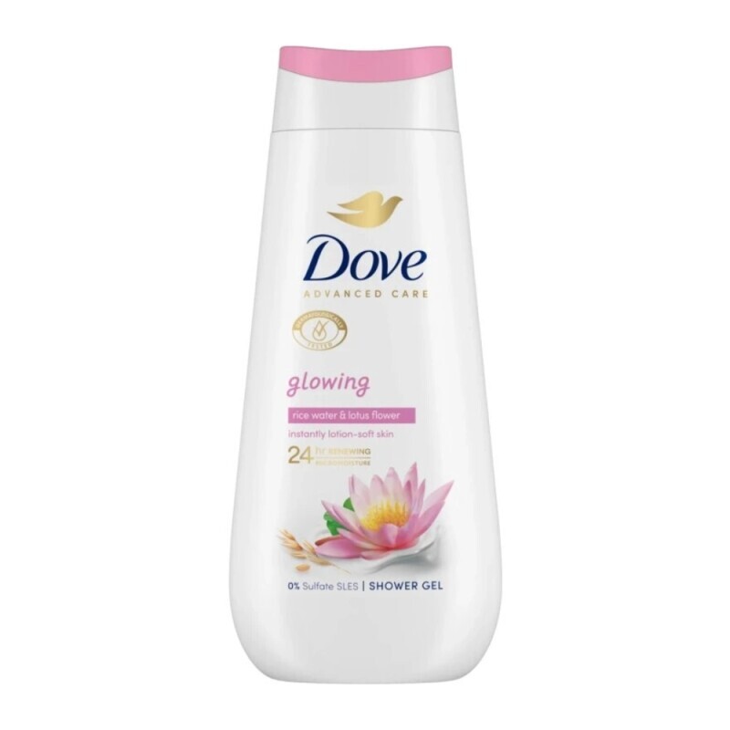 Dove 225ml SG CZ F Advanced Care Glowing (12/krt)
