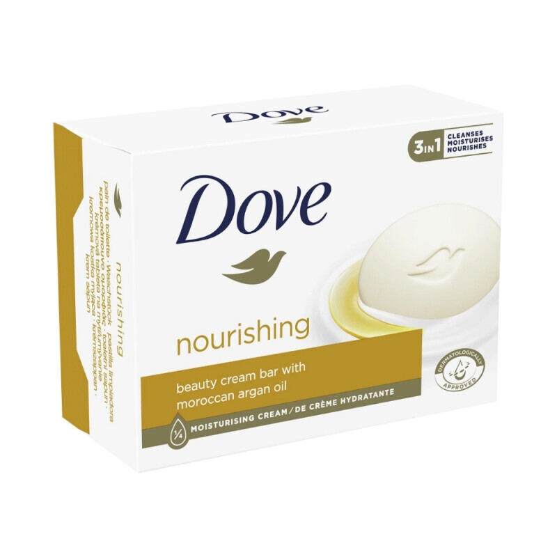Dove 4x90g Mýdlo tuhé Argan (12/krt)