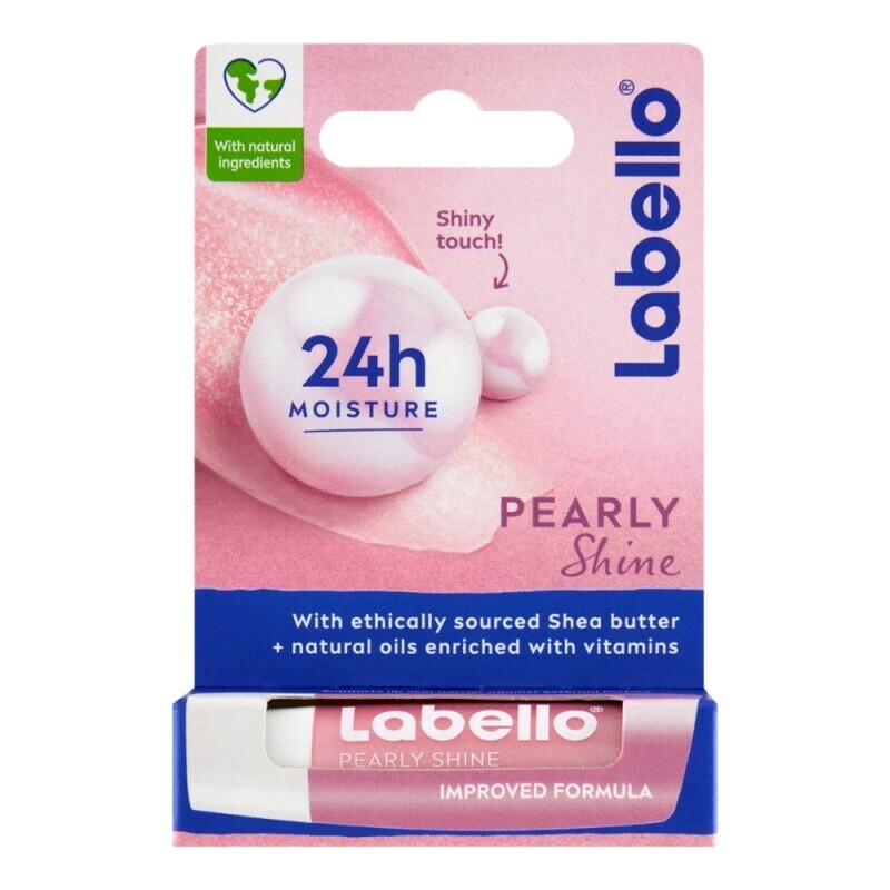 Labello Balzám na rty 4,8g CZ Pearly Shine (24/krt)