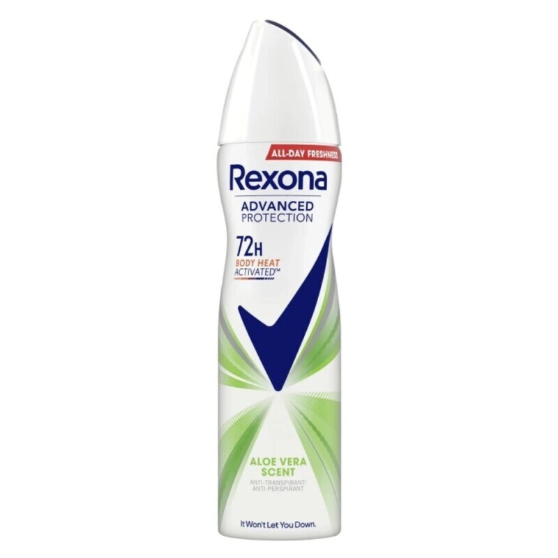 Rexona 150ml Spray CZ AP F Advanced Protection Aloe Vera (6/krt)