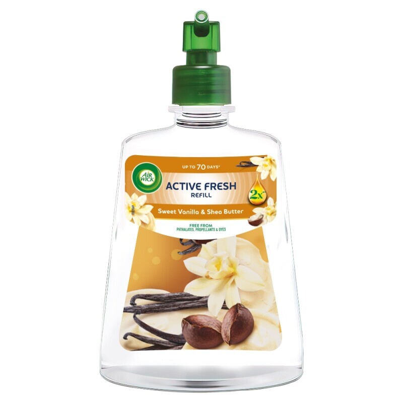 Airwick 228ml Freshmatic náplň Vanilka a bambucké máslo(4/krt)