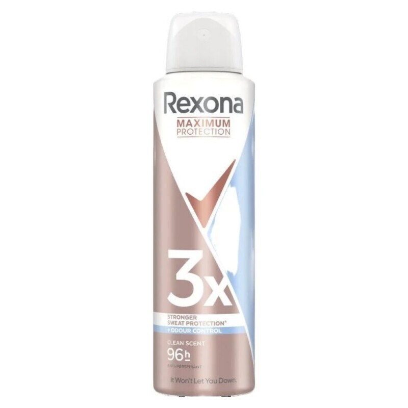 Rexona 150ml Spray CZ AP F Maximum Protection Clean Scent (6/krt)