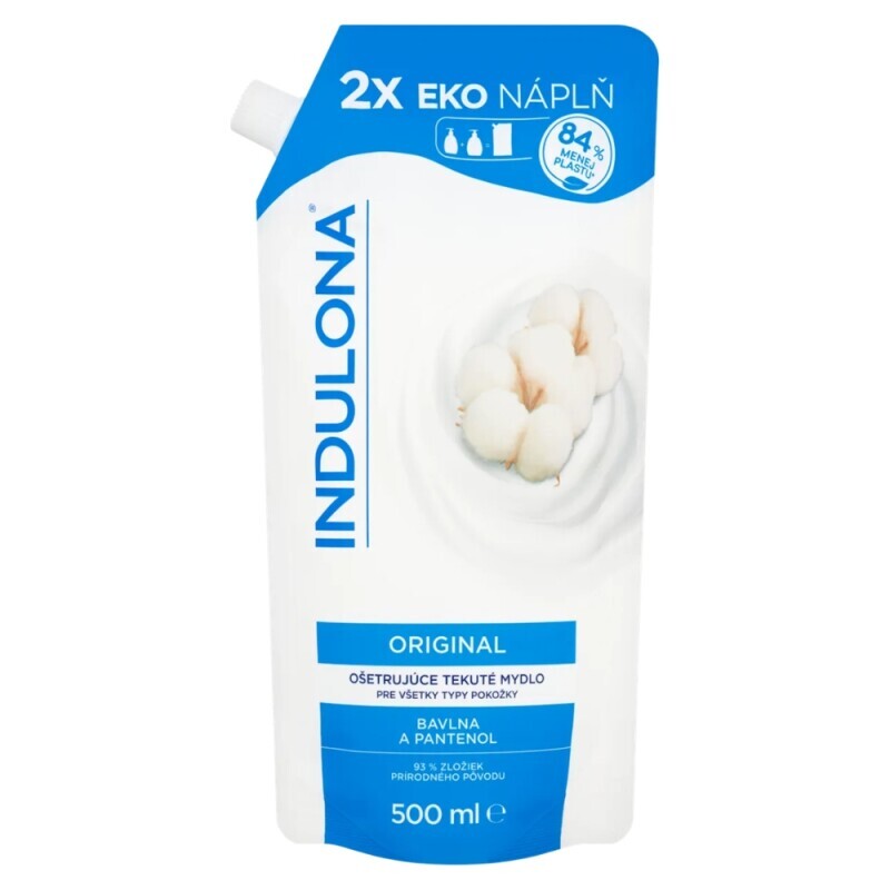 Indulona 500ml Mýdlo tekuté náplň Original (6/krt)