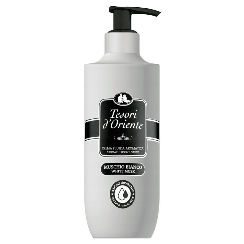 Tesori d'Oriente 400ml Těl. Mléko White Musk (6/krt)