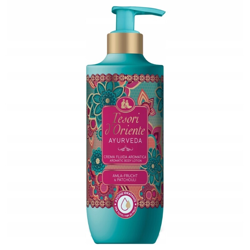 Tesori d'Oriente 400ml Těl. Mléko Ayurveda (6/krt)