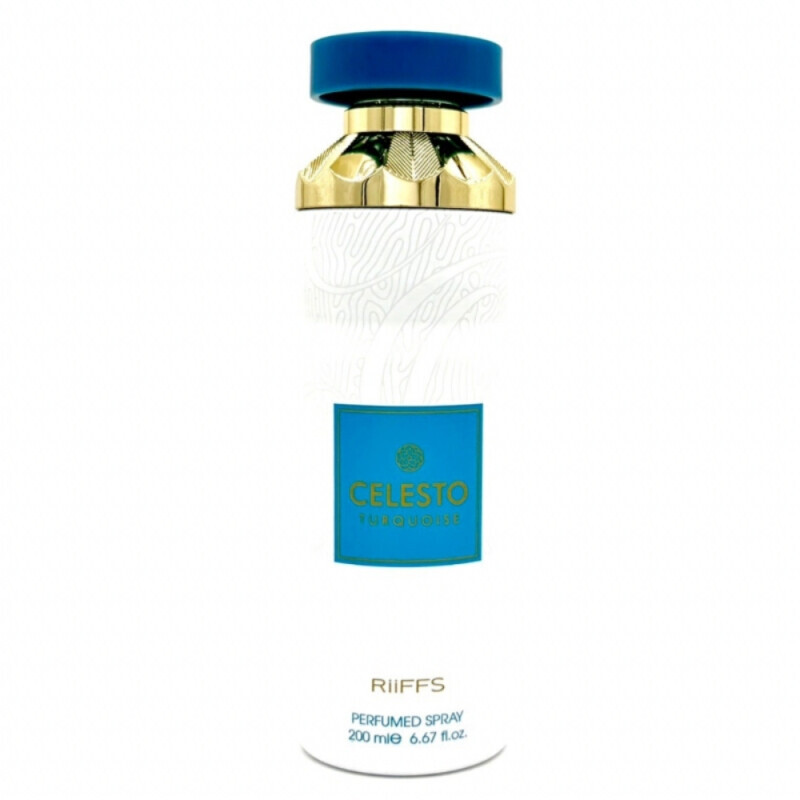Riiffs 200ml N Parfemovaný těl.sprej Celesto Turquoise