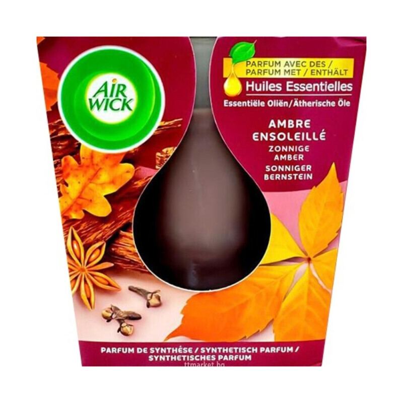 Airwick Svíčka 105g Essential Amber Sunshine N (12/krt)