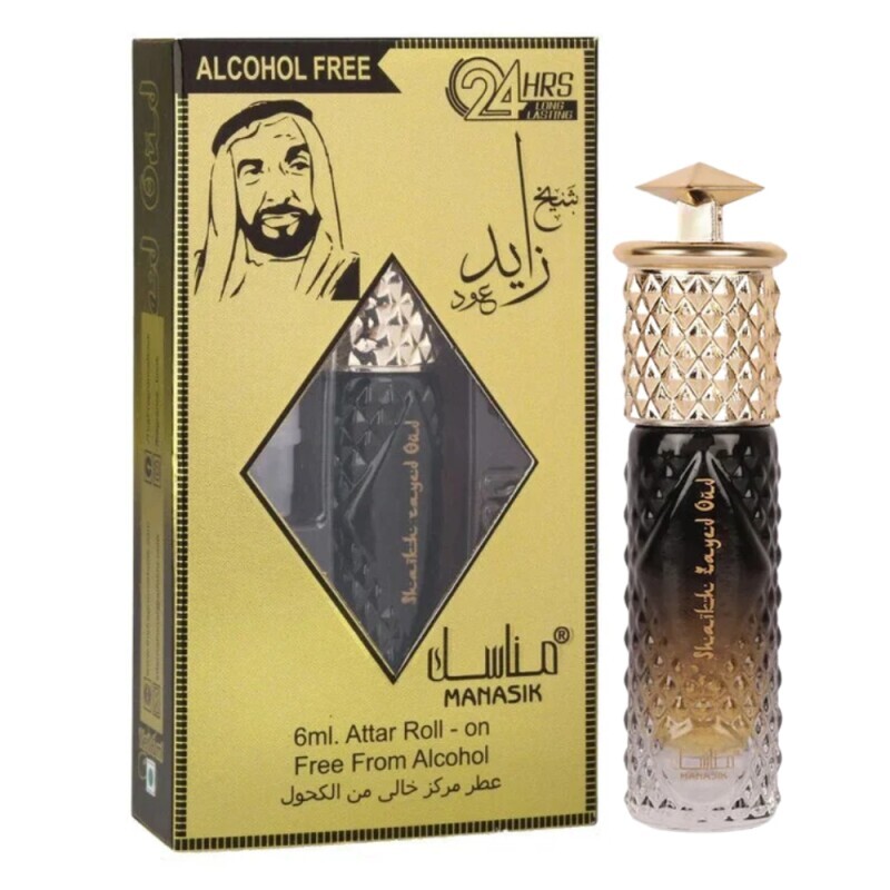 Manasik 6ml N koncent. parfém Roll-on Shaikh Zayed Oud